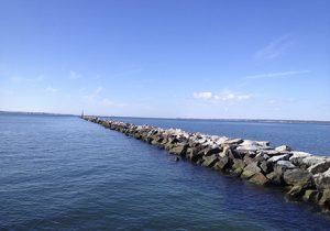 Brake Wall in New London, CT Waters